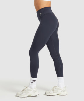 Gymshark Training Leggings - Heavy Blue