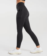 Gymshark Pocket Leggings - Black