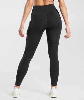 Gymshark Pocket Leggings - Black