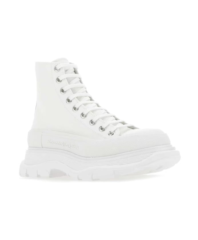 Canvas Sack Sneakers in White