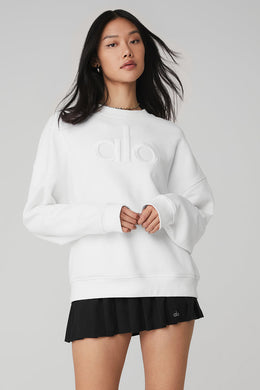 Renown Heavy Weight Emblem Crew Neck Pullover
