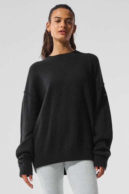 Unisex Wool Cashmere New Class Crewneck Sweater