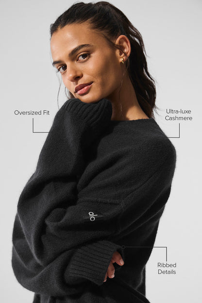 Unisex Wool Cashmere New Class Crewneck Sweater