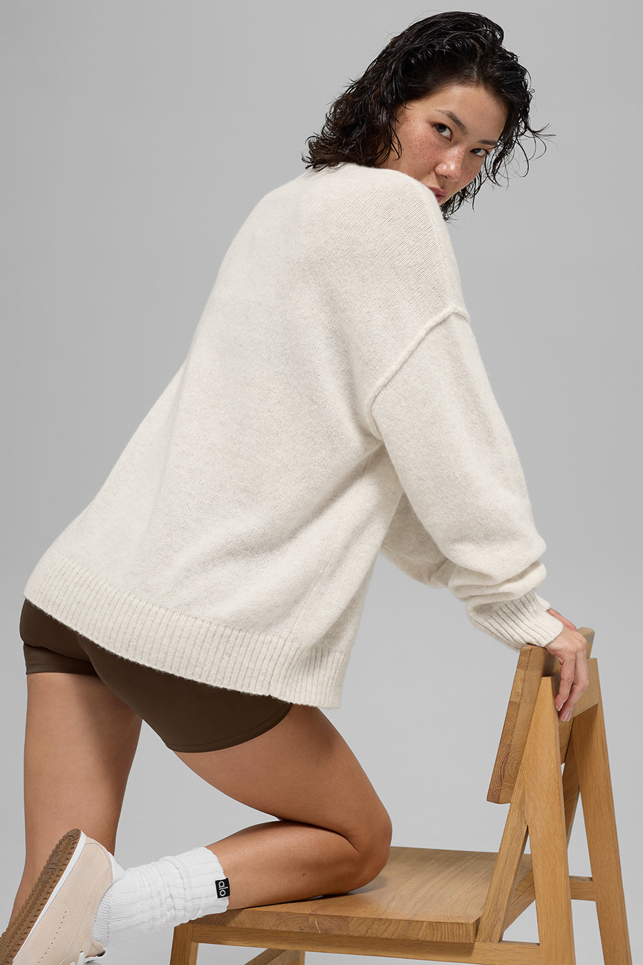 New Class Cashmere Crewneck Sweater