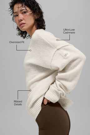 New Class Cashmere Crewneck Sweater