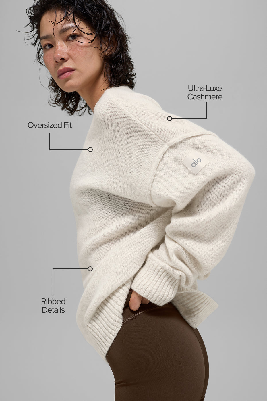 New Class Cashmere Crewneck Sweater