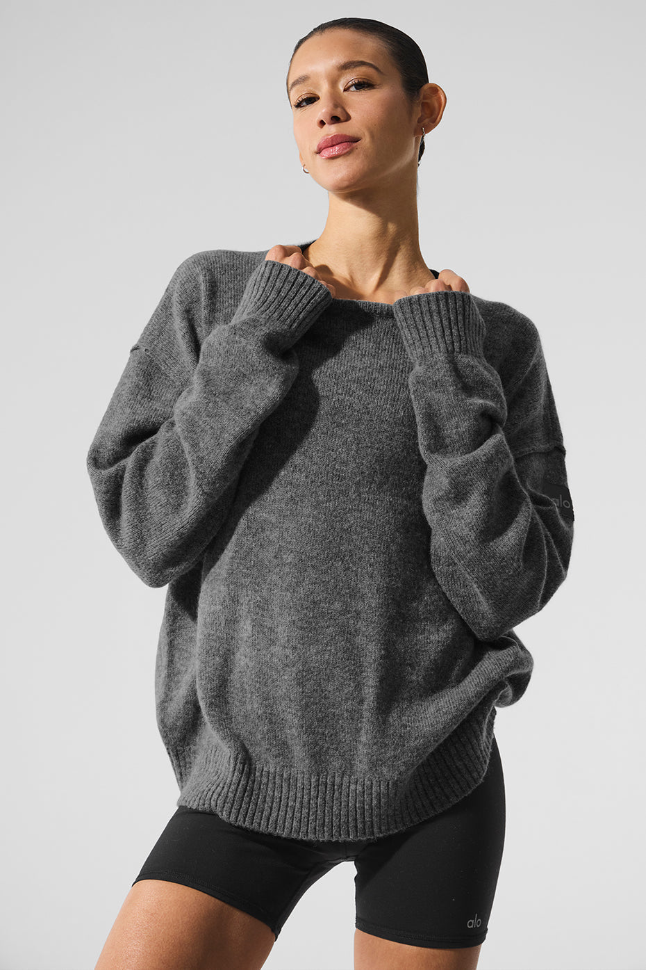Unisex Wool Cashmere New Class Crewneck Sweater