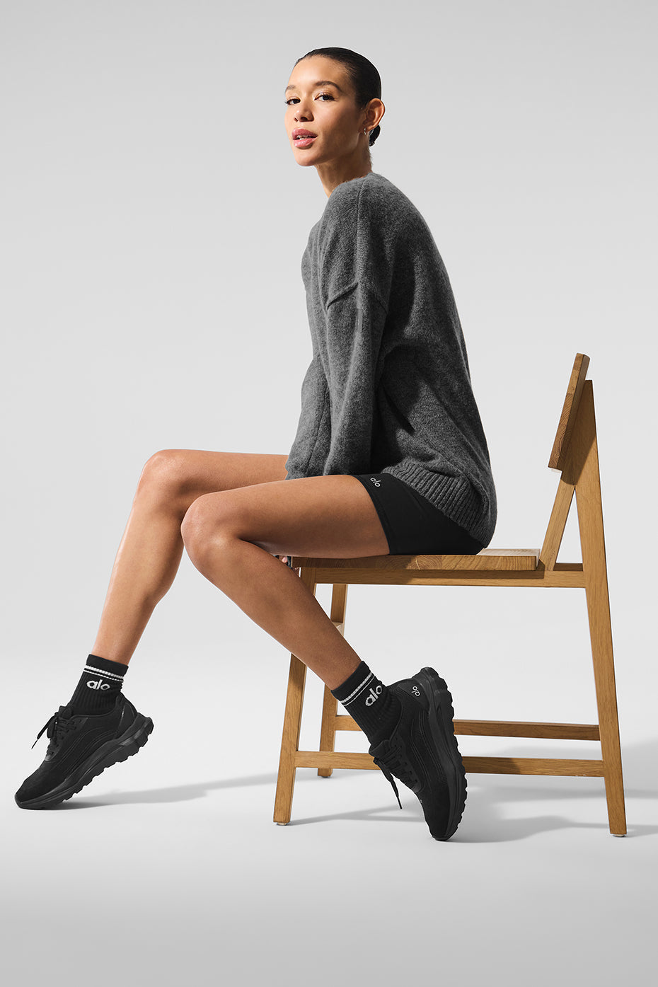 Unisex Wool Cashmere New Class Crewneck Sweater