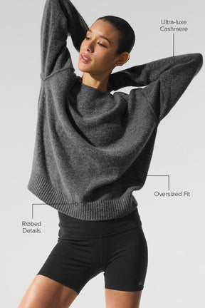 New Class Cashmere Crewneck Sweater