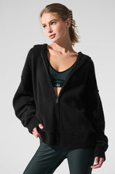 New Class Cashmere Full Zip Hoodie