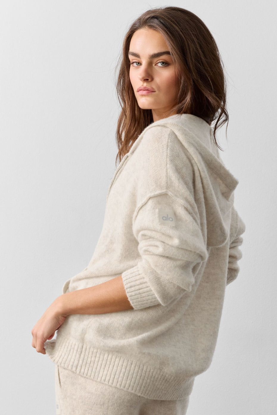 Wool Cashmere New Class Full Zip Hoodie