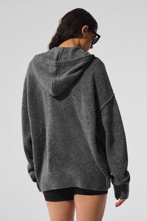 New Class Cashmere Full Zip Hoodie