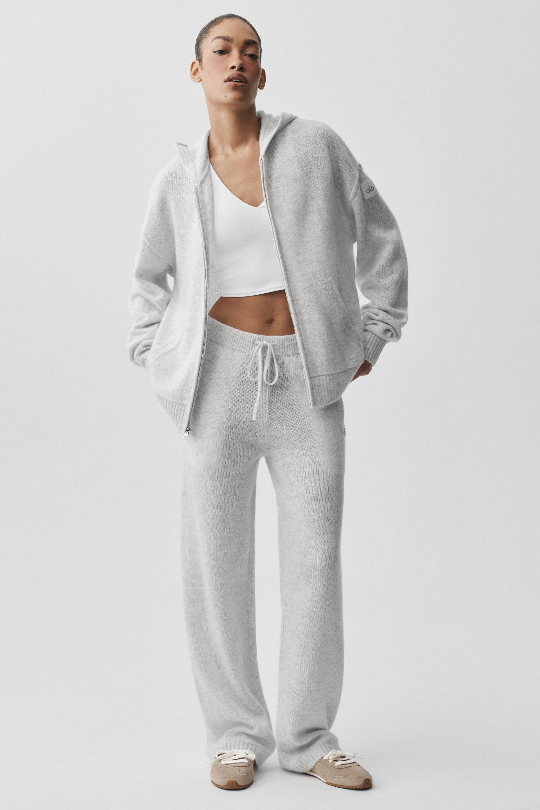 Wool Cashmere New Class Full Zip Hoodie