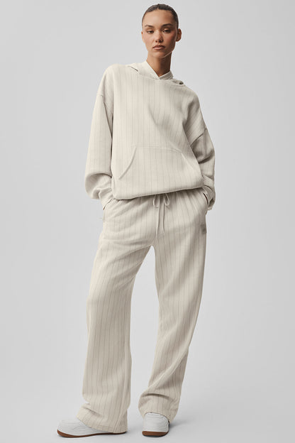 Pinstripe Hoodie