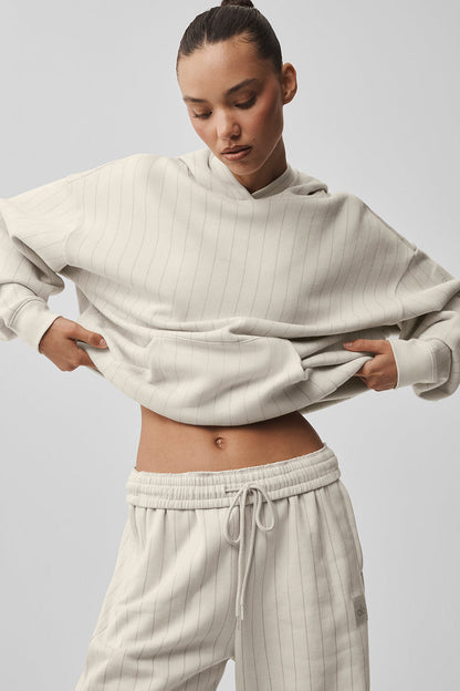 Pinstripe Hoodie
