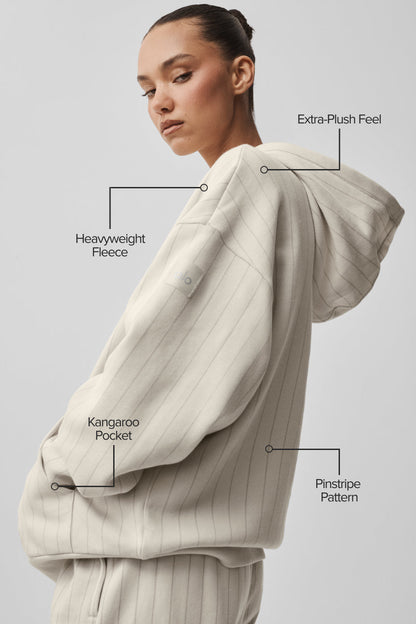 Pinstripe Hoodie