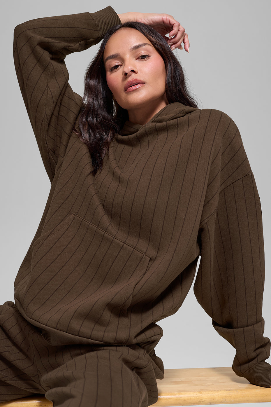 Pinstripe Hoodie