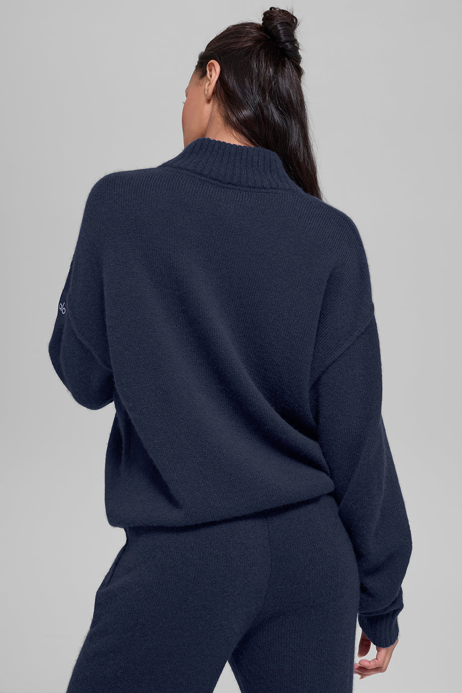 Wool Cashmere New Class 1/4 Zip Pullover