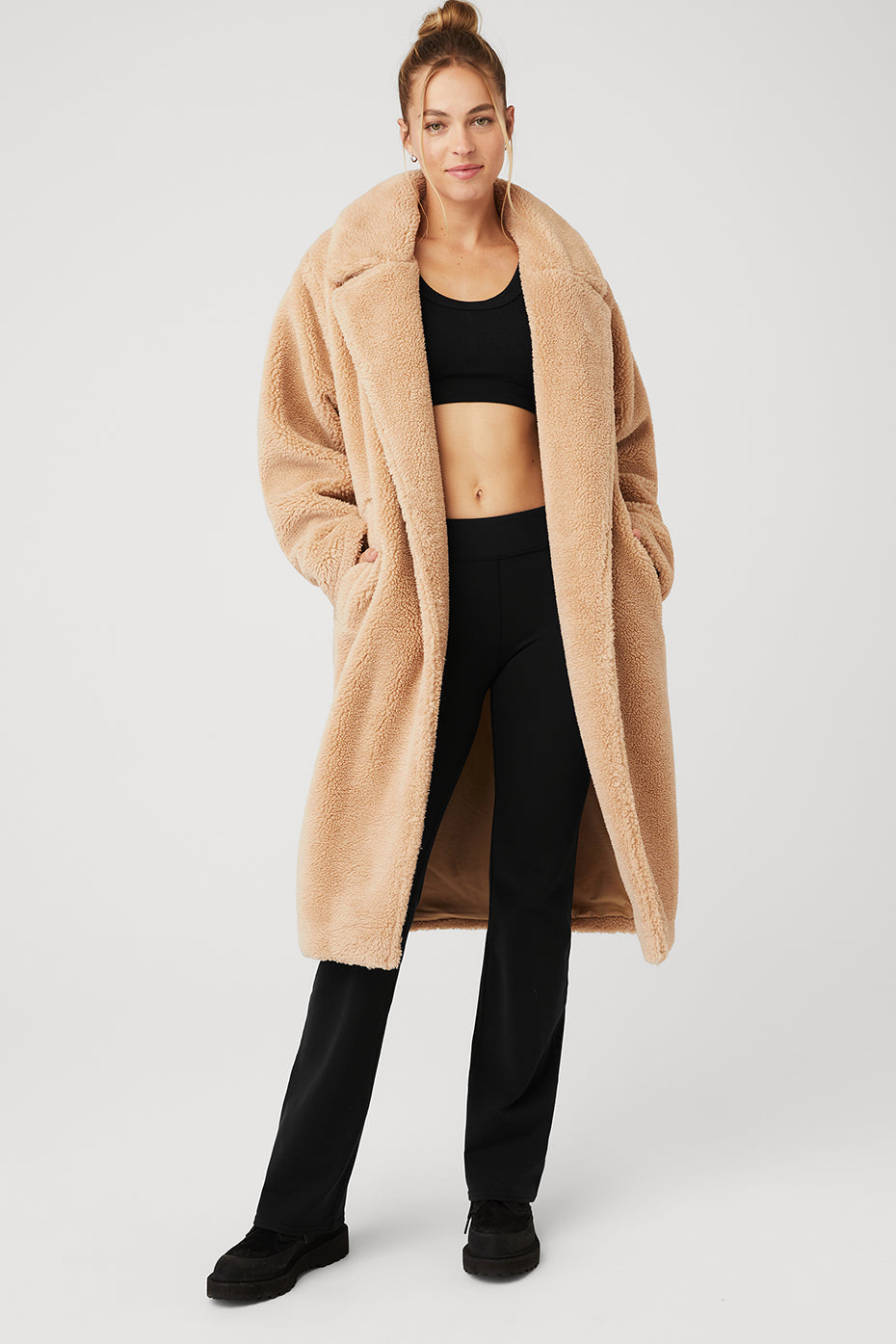 Oversized Sherpa Trench