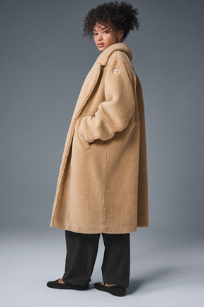 Oversized Sherpa Trench