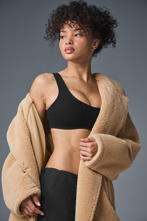 Oversized Sherpa Trench