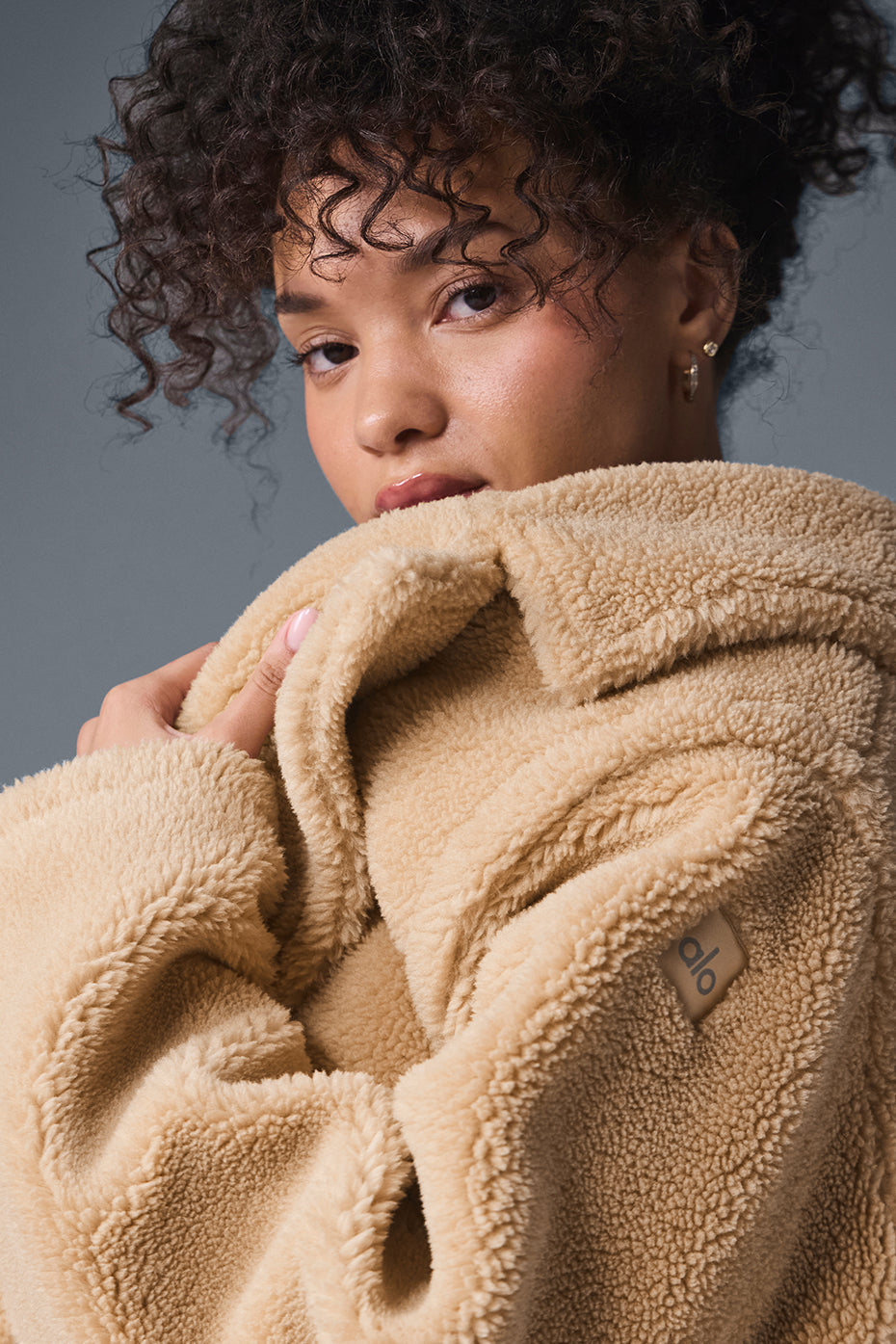 Oversized Sherpa Trench