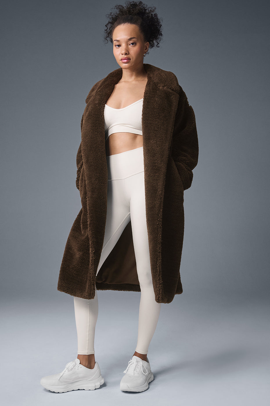 Oversized Sherpa Trench