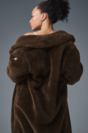 Oversized Sherpa Trench