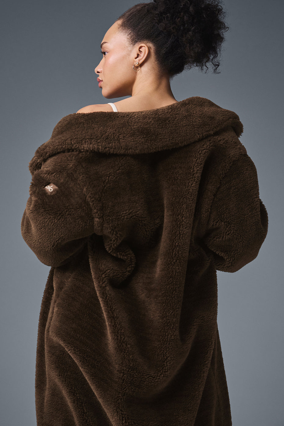 Oversized Sherpa Trench
