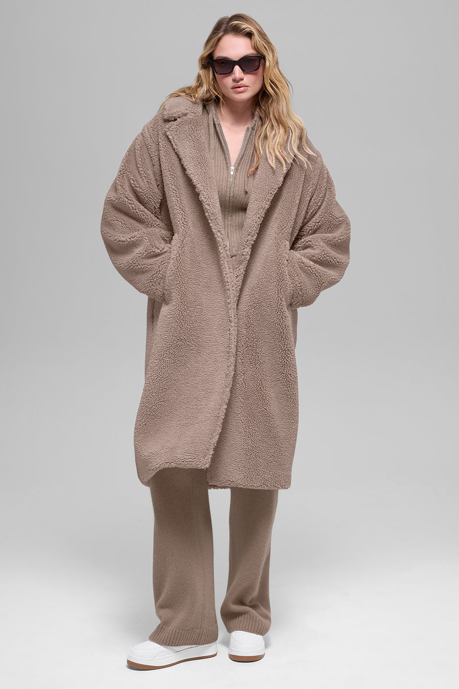 Oversized Sherpa Trench