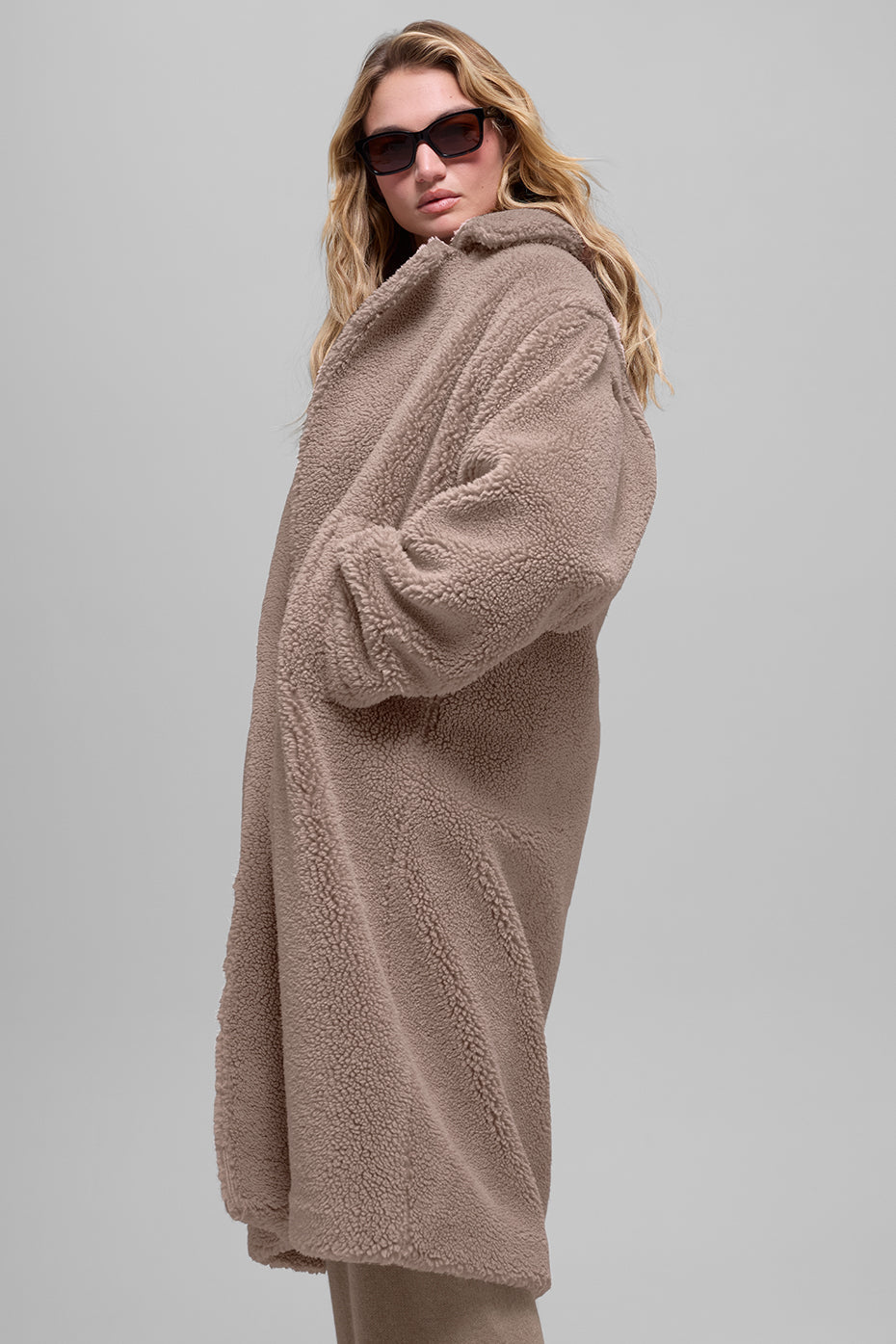 Oversized Sherpa Trench