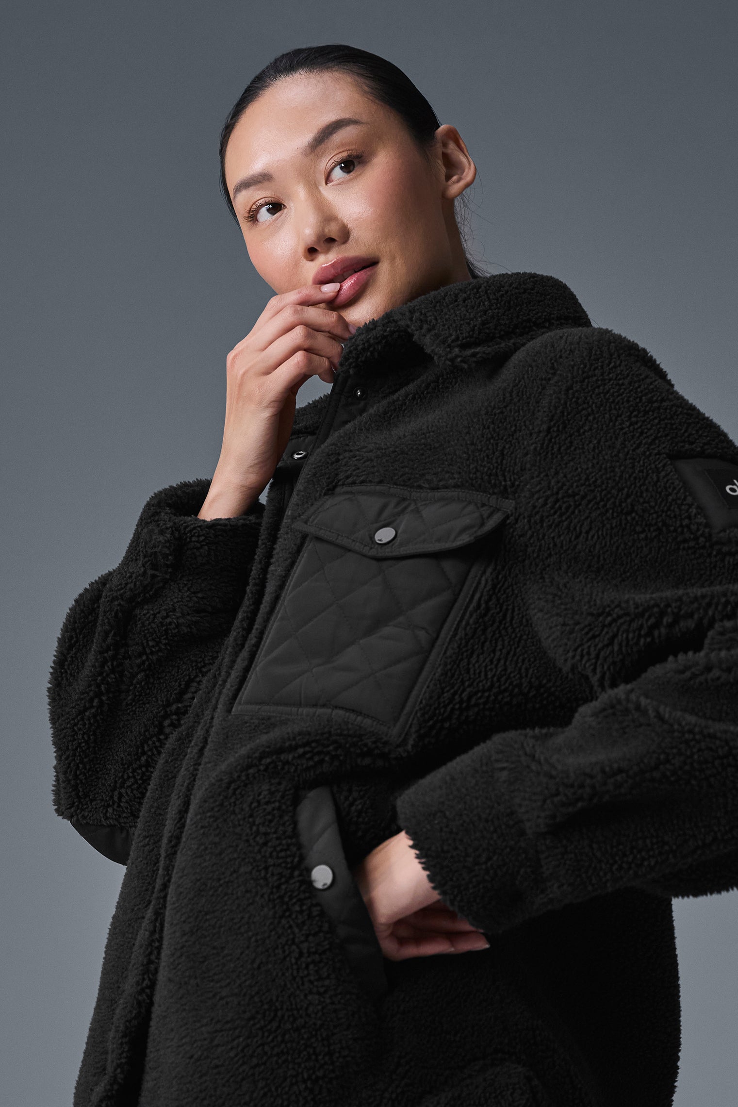 Sherpa Edge Shacket
