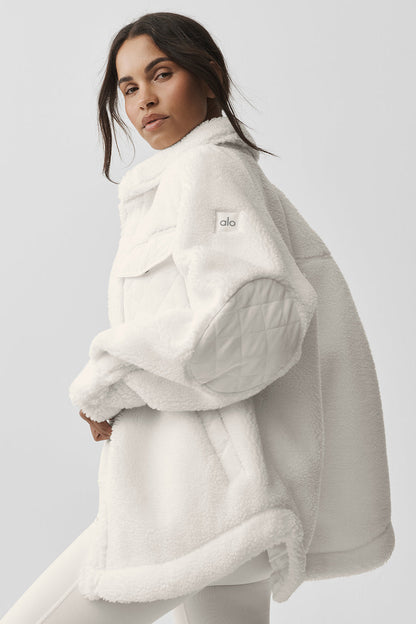 Sherpa Edge Shacket