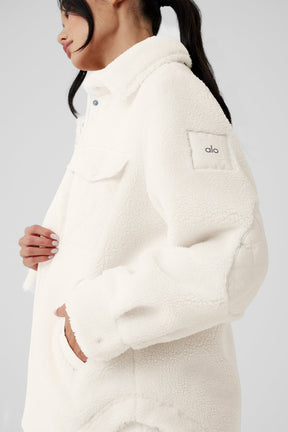 Sherpa Edge Shacket