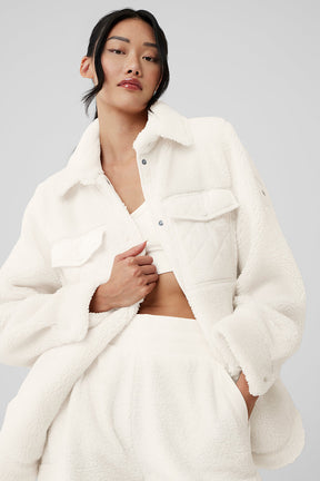 Sherpa Edge Shacket