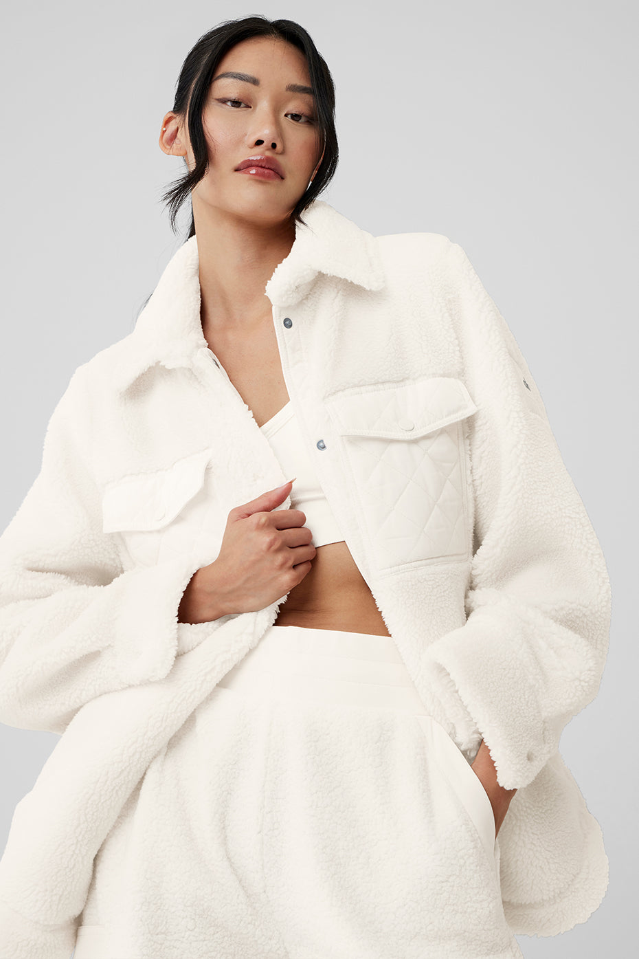 Sherpa Edge Shacket