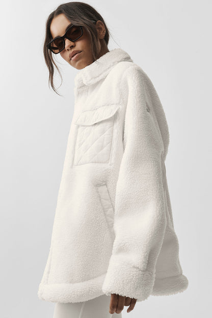 Sherpa Edge Shacket