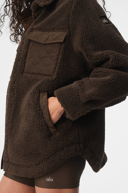 Sherpa Edge Shacket