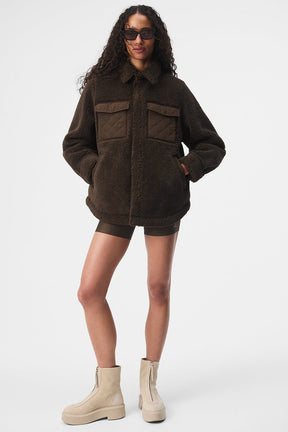 Sherpa Edge Shacket