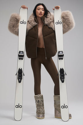 La Premiere Opulent Faux Fur Stunner Jacket