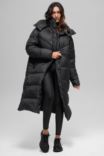 Gold Rush Puffer Trench