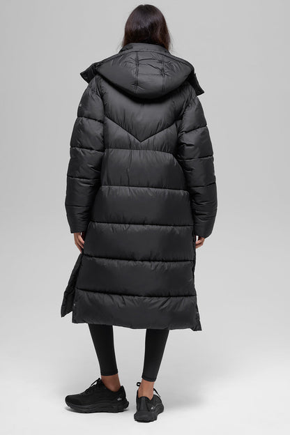 Gold Rush Puffer Trench