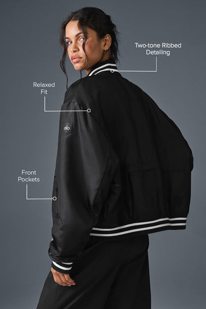 Afterglow Varsity Jacket