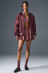 Afterglow Varsity Jacket