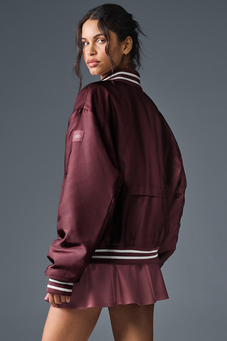 Afterglow Varsity Jacket