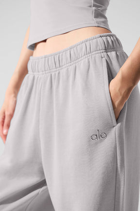 Washed Accolade Straight Leg Sweatpant