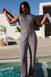 Washed Accolade Straight Leg Sweatpant