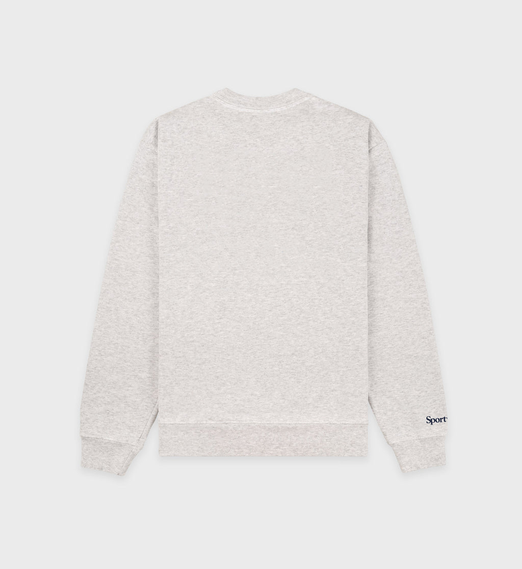 UCLA Crest Crewneck - Heather Gray/Navy