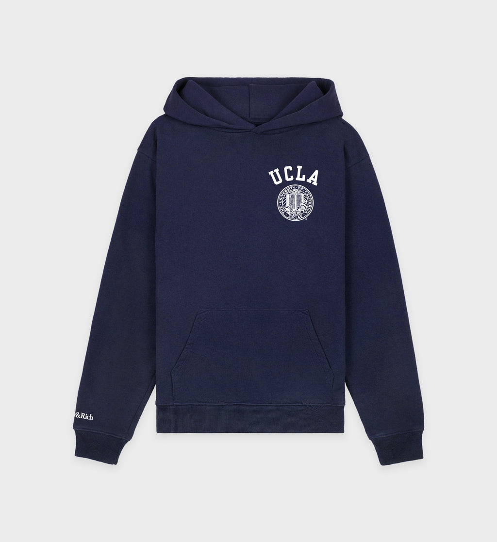 UCLA Crest Hoodie - Navy/White