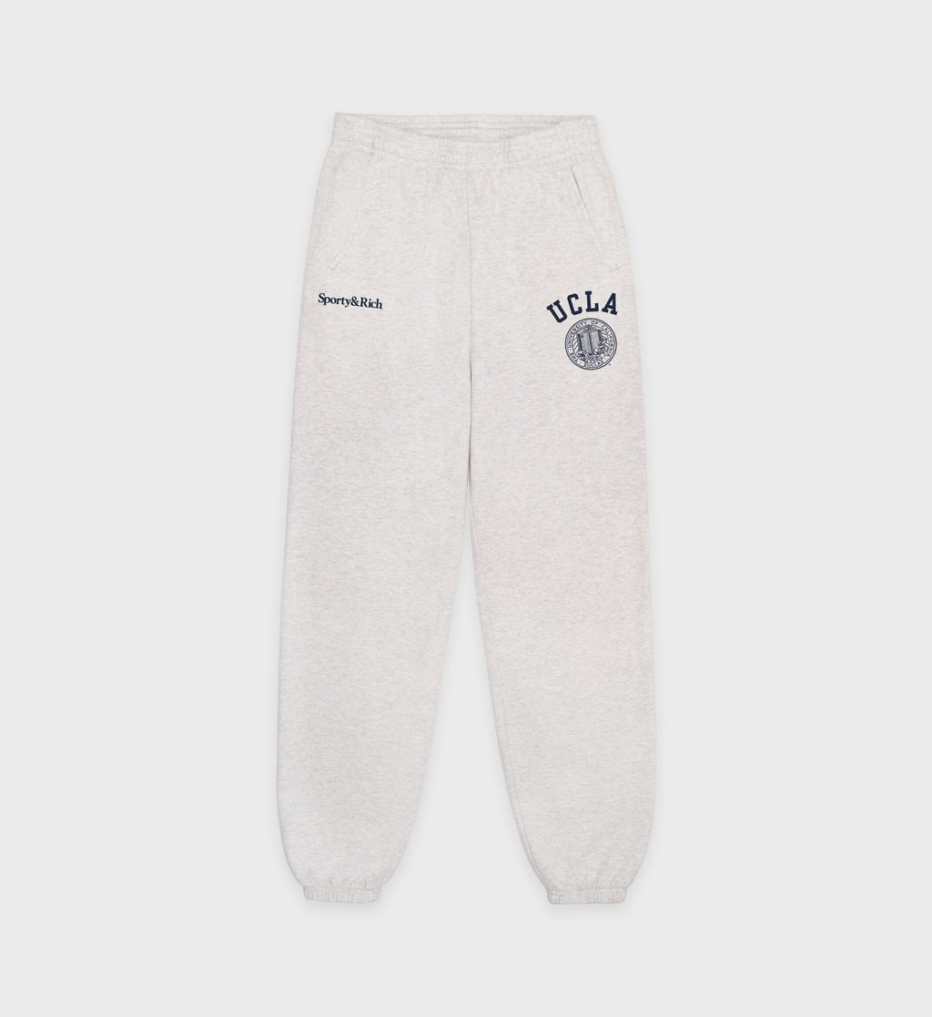 UCLA Crest Sweatpant - Heather Gray/Navy